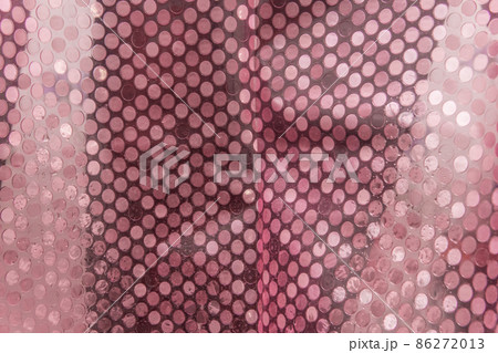 Abstract Pink Pattern Protective Curtain Surface Bath or Shower Design Texture Background 86272013