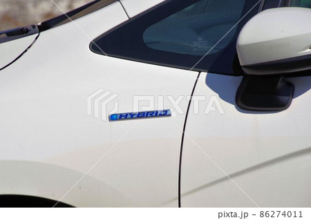ハイブリッド車のエンブレム　ホンダ車 86274011