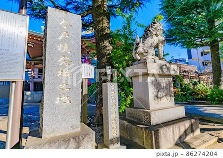 東京 浅草七福神めぐり 今戸神社の狛犬 東京 浅草七福神めぐり 今戸神社の狛犬 86274204