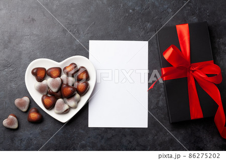 Valentines day heart chocolate 86275202