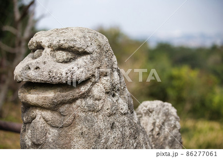 富盛の石彫大獅子（最古のシーサー） 86277061