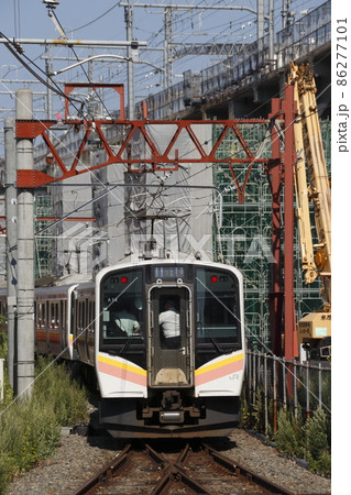信越本線E129系（6両編成：長岡⇔新潟） 86277101