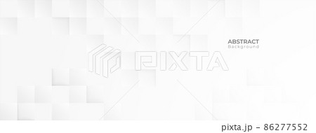 Abstract 3d modern square banner background. Geometric pattern texture. vector art illustration 86277552