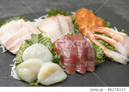 美味しい刺身盛り合せ 美味しい刺身盛り合せ 86278155