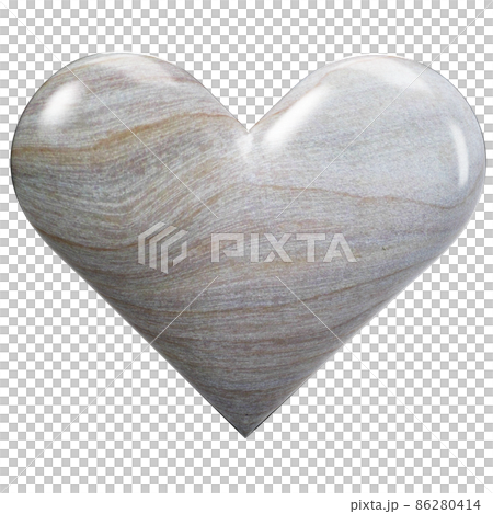 textured heart 86280414