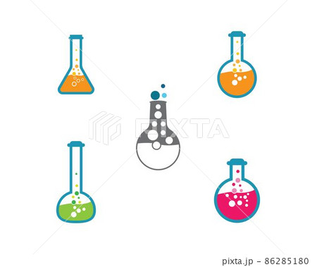 Laboratory symbol illustration 86285180