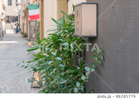 【神楽坂 かくれんぼ横丁の裏路地】 【神楽坂 かくれんぼ横丁の裏路地】 86285779