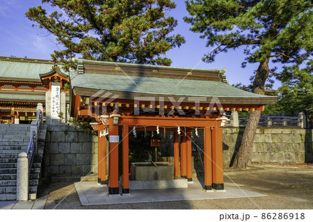 浜松 五社神社・諏訪神社 手水舎 静岡県浜松市 浜松 五社神社・諏訪神社 手水舎 静岡県浜松市 86286918