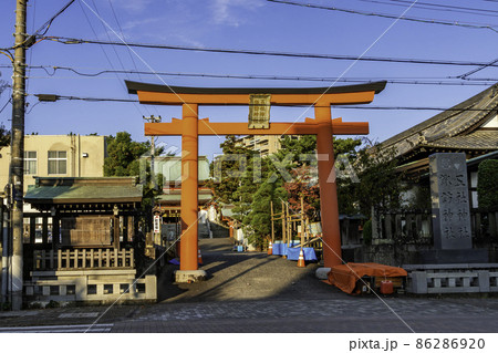 浜松 五社神社・諏訪神社 鳥居 静岡県浜松市 浜松 五社神社・諏訪神社 鳥居 静岡県浜松市 86286920