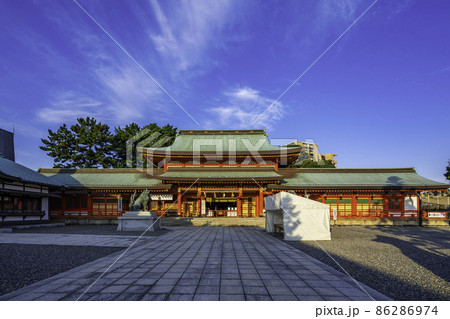 浜松 五社神社・諏訪神社 拝殿 静岡県浜松市 浜松 五社神社・諏訪神社 拝殿 静岡県浜松市 86286974