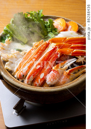 蟹鍋　食卓 86288436