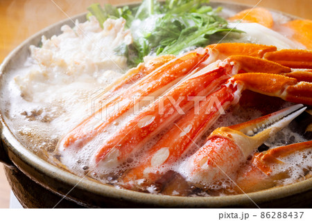 蟹鍋　食卓 86288437
