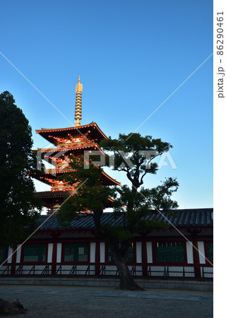 大阪 四天王寺 五重塔 大阪 四天王寺 五重塔 86290461