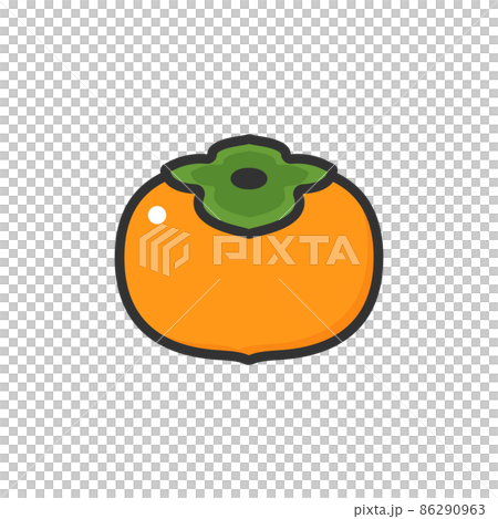 水果插圖柿子 水果插圖柿子 86290963