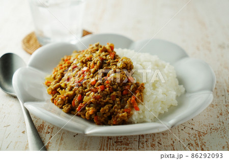 玉ねぎとひき肉のキーマカレー 玉ねぎとひき肉のキーマカレー 86292093