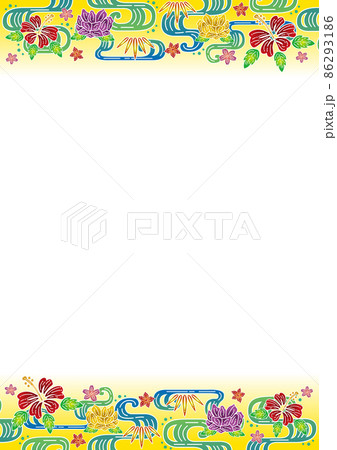 沖縄の紅型 86293186