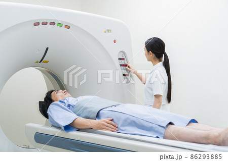 病院　人間ドック　MRI　CT検査　医療 86293885