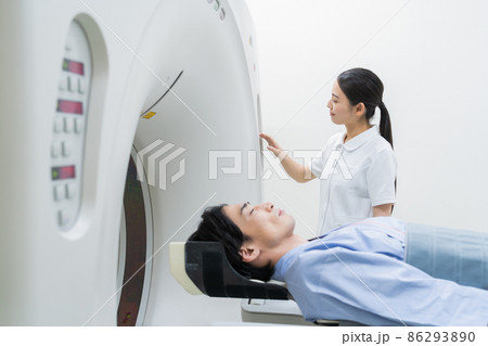 病院　人間ドック　MRI　CT検査　医療 86293890