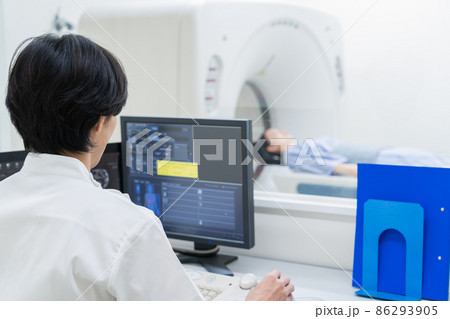 病院　人間ドック　MRI　CT検査　医療 86293905