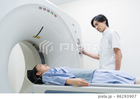 病院　人間ドック　MRI　CT検査　医療 86293907