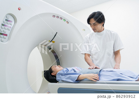 病院　人間ドック　MRI　CT検査　医療 86293912