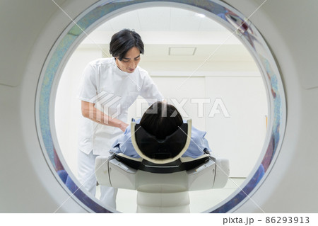 病院　人間ドック　MRI　CT検査　医療 86293913