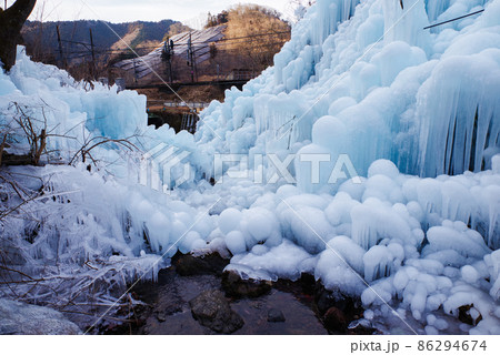 秩父三大氷柱・あしがくぼの氷柱 秩父三大氷柱・あしがくぼの氷柱 86294674