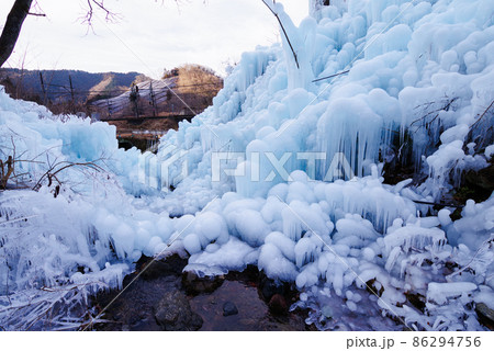 秩父三大氷柱・あしがくぼの氷柱 秩父三大氷柱・あしがくぼの氷柱 86294756