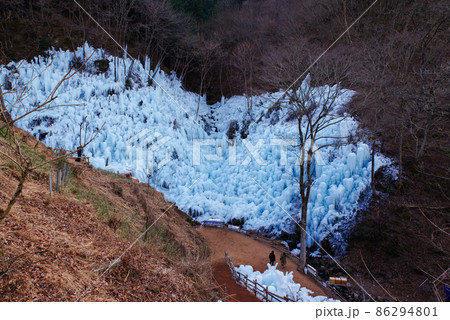 秩父三大氷柱・あしがくぼの氷柱 秩父三大氷柱・あしがくぼの氷柱 86294801