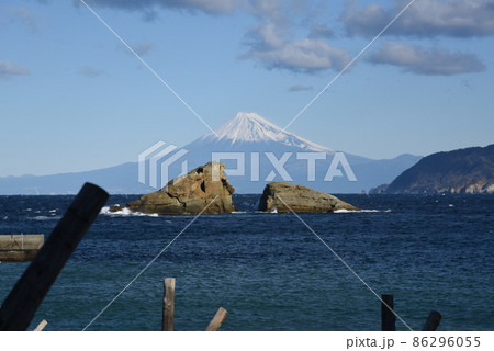 富士山を伊豆半島から見る風景 撮影スポット 富士山を伊豆半島から見る風景 撮影スポット 86296055