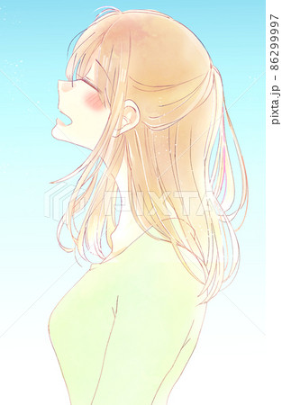 幸せそうな女性 幸せそうな女性 86299997
