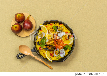 パエリアとスペイン料理  Paella Spanish food パエリアとスペイン料理  Paella Spanish food 86301437