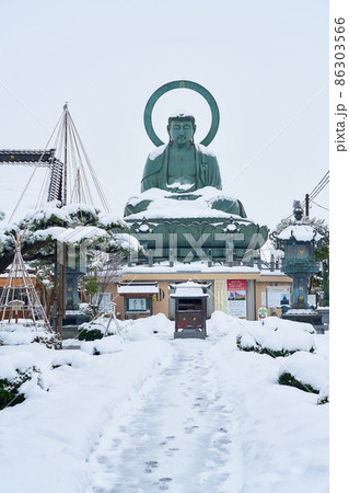 富山県　高岡大仏 86303566