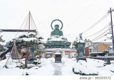 富山県　高岡大仏 86303572