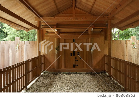 伊勢神宮、外宮の風宮お参り 伊勢神宮、外宮の風宮お参り 86303852