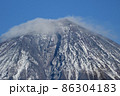 田貫湖からの富士山山頂部分 86304183