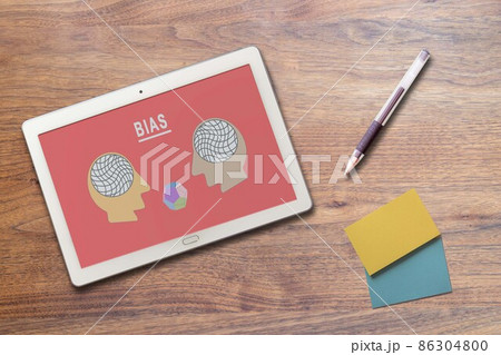 ビジネス用語・時事単語 偏見・固定観念 バイアス, Bias 86304800