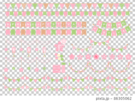 Garland Spring Color Sakura Sakura 86305062