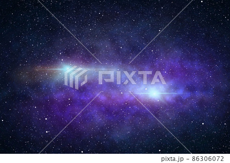 galaxy with stars dust and Milky way Outer space  abstract background 86306072