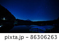 富士山と星空 86306263