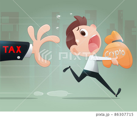 Business people avoid taxation 86307715