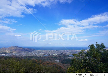 水主三山・那智山の眺望④【香川県東かがわ市水主】 86309694
