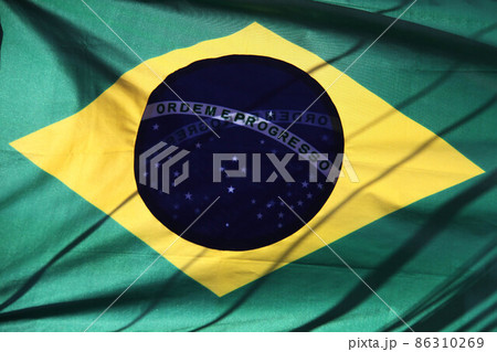 ブラジル国旗 86310269