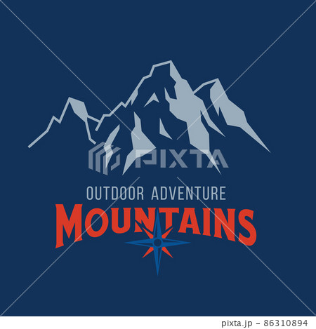 Vector mountain and outdoor adventures image 86310894