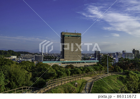 浜松城　富士見櫓跡とホテルコンコルド浜松　静岡県浜松市 86311672