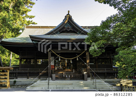 浜松八幡宮　拝殿　静岡県浜松市 86312285