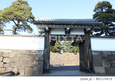 皇居 桜田門 皇居 桜田門 86314819