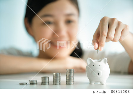 Saving and financial growth concept. 86315508