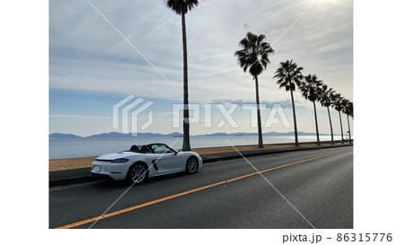 ポルシェ718ボクスター　バックショット 86315776