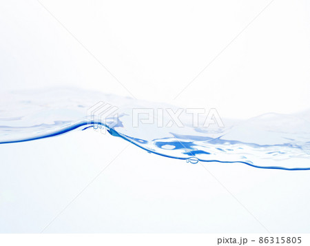 水　流れ　おだやか 86315805